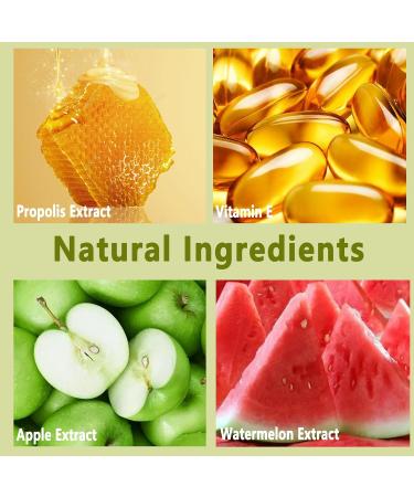  TITIMORE 2pcs Honey Lip Balm Apple Watermelon Lip Balm Moisturizing Propolis Lip Balm Sleep Mask Reduces Lip Lines Moisturizes Prevents Lips from Cracking - Buy Online on GoSupps.com