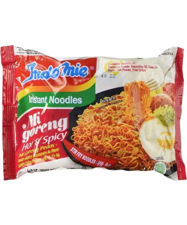 Indomie Noodles Mi Goreng Variety Pack: Indomie Instant Noodles Mi Goreng Original (5x85g) And Hot and Spicy (5x80g) - In BoomQQ Packaging - Buy Online on GoSupps.com