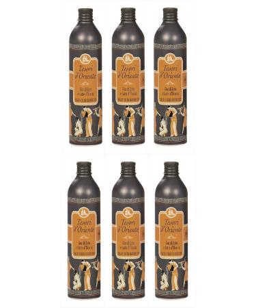 Tesori d'Oriente:"Fior Di Loto e Latte d'Acacia" ("Lotus Flower and Acacia Milk") Bath Cream - Pack of 6 Italian Import