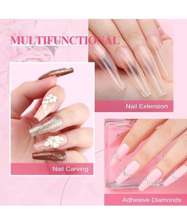 Acrylic Nail Set Professional Acrylic Powder and Liquid Set - Long Lasting Acrylic Nail Tool Kit for Nail Extension Home & Nail Salon - Buy Online on GoSupps.com