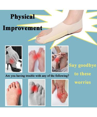 2 Pieces Hallux Valgus Rail Set - Adjustable Bunion Corrector for Daily Use | Nylon & Spandex 0.8mm Thickness Comfortable Toe Correction - Buy Online on GoSupps.com