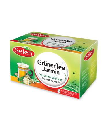 Selenium Green Tea Jasmine 20 tea bags 20 pieces (1 pack) - Buy Online on GoSupps.com