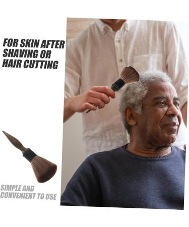 MERRYHAPY Hair Brush Duster Hair Cutting Brush Barber Brush for Men Haircut Brush Barbers Brush Neck Brush Hair Cutting Accessories Barber Supplies Wood - Buy Online on GoSupps.com