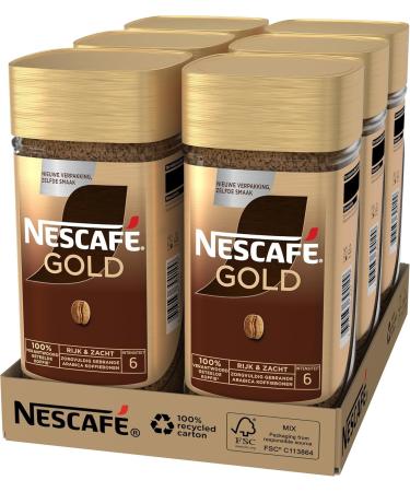 Nestle Nescaf Gold instant coffee 6 pots of 200 grams - Buy Online on GoSupps.com