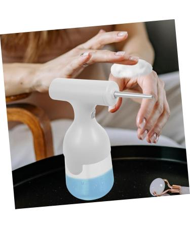 Gogogmee 1 Set Electric Frother Foam Body Wash Facial Face Wash Cleansing Shampoo Face Household Cleaning Tools Plastic Foaming Maker Bubbling Supply Abs.pp.silicone White - Buy Online on GoSupps.com