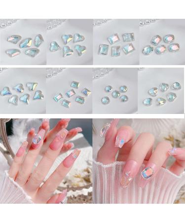 10Pcs Colorful Rhinestones Art Crafts Rhinestones Art Decorations Supplies Decor - Buy Online on GoSupps.com