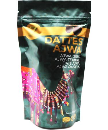 AJWA DATES 300G|PREMIUM FRESH DATES FROM SAUDI ARABIA 100% Natural Of The Finest Quality A Wide Variety Of Delicious Flavors. - Buy Online on GoSupps.com