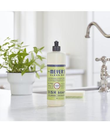 Mrs. Meyer's Kitchen Essentials Set - Lemon Verbena | Hand Soap, Dish Soap, All Purpose Cleaner - 3 Count Pack - Buy Online on GoSupps.com