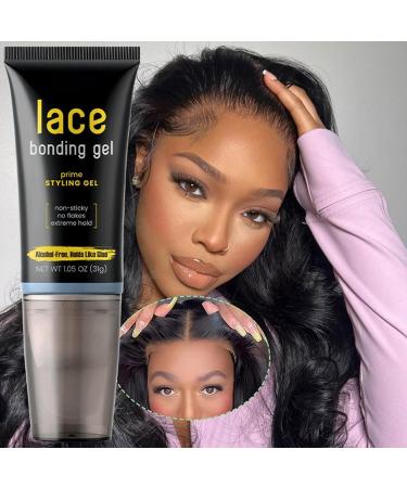 Super Hold Wig Glue - Waterproof Hair Glue Wig Adhesive | Fast Drying Wig Front Lace Glue Invisible Wig Glue Lace Front Strong Lace Wig Glue Lace Bonding Gel For Poly And Lace Hairpiece Wigs - Buy Online on GoSupps.com