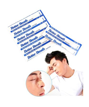 Angzhili 30 Pcs Nasal Strips Snoring Congestion Relief Improved Nighttime Sleeping (Large) 30 Pcs Large