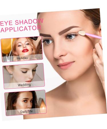 SKISUNO Disposable Brushes 100pcs Double Ended Eyeshadow Brush Cosmetic Make up Escobillas Desechables - Buy Online on GoSupps.com