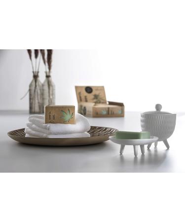 Hanf & Natur Hemp Oil Shea Butter Soap Palm Oil Free Natural Soap 100 g - Buy Online on GoSupps.com