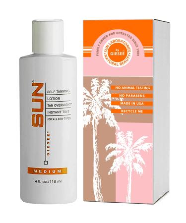 Sun Laboratories Tan Overnight Self Tanning Lotion 4 fl oz. by Sun Laboratories
