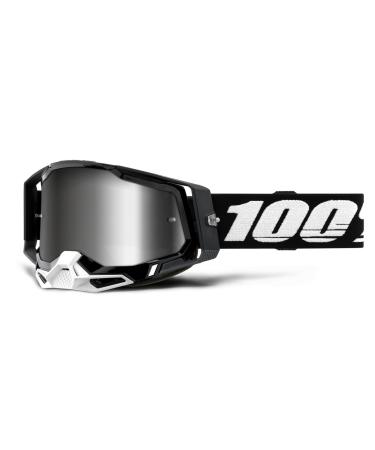 100% Racecraft 2 MTB Mirror Lens sports glasses black