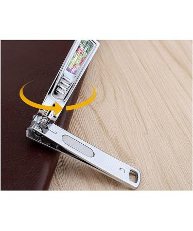 HCHGJKN Nail Clippers Stainless Steel Nail Clippers Male And Female Household Nail Clippers With Files Non-slip Manicure Tools - Buy Online on GoSupps.com