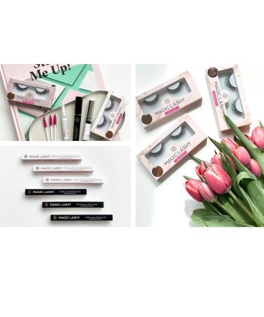 Magic Lashy Adhesive Eyeliner - Transparent Eyelash Glue for False Eyelashes | 4ml Striplash Pen | Durable Make-up Solution for Fake Lashes - Buy Online on GoSupps.com