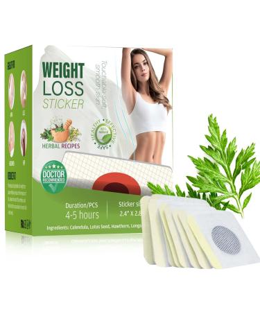 Atuio weight loss patch lose weight fat burner slimming patch weight loss sticker anti cellulite & fat burning slim patches for beer belly belly gap bucket 120 pieces beige