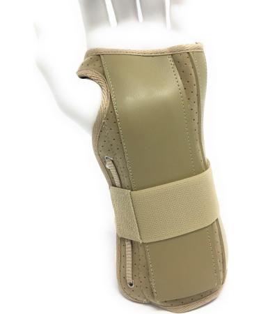 OTC Wrist Brace for Postoperative Care - Soft-Fit Lace Closure Splint for Left Hand - Small Size - Buy Online on GoSupps.com