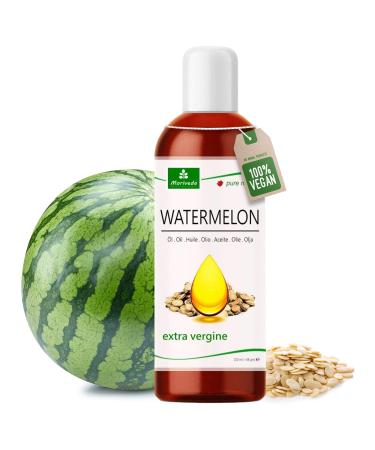 Moriveda watermelon oil 100 ml i direct pressing from watermelons seeds i 100% pure i massage oil bathing oil skin hair and beard care i food oil i vegan - Buy Online on GoSupps.com