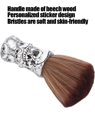 Premium Hair Razor Brush for Men - Soft Nylon & Wooden Handle for Foam Removal | Ideal for Home & Salon Use - Buy Online on GoSupps.com