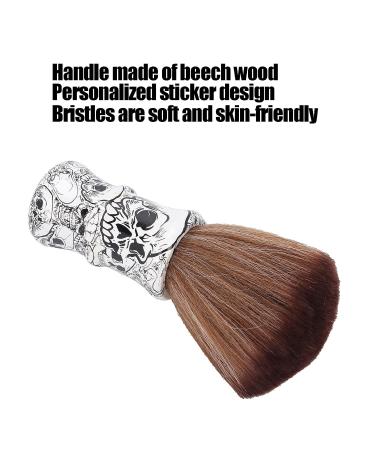 Premium Beech Hair Shaving Brush - Lightweight & Portable for Salons Travel & Home Use | International Shipping Available - Buy Online on GoSupps.com