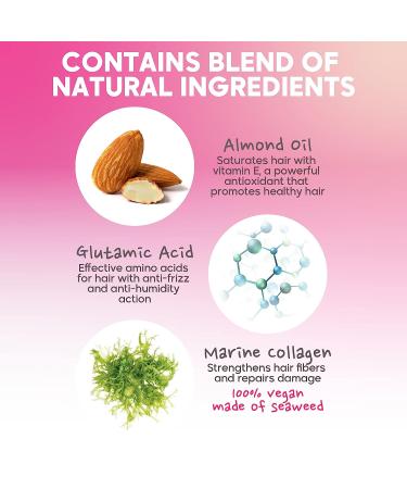 Hair Expert Thermal Mask - Marine Collagen & Almond Oil - Formaldehyde-Free - Repairs Hair Elasticity, Adds Shine & Moisture - 2.82 oz - Buy Online on GoSupps.com