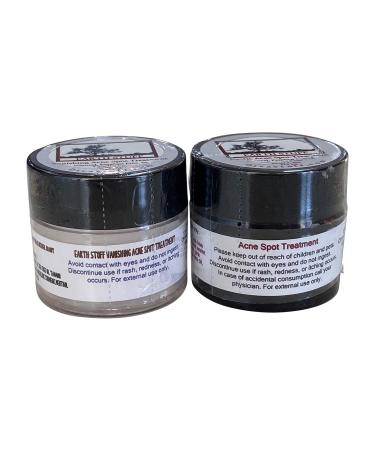 EarthyStuff Acne Spot Treatment Two Pack Vanishing Cream and Cystic Spot By Diva Stuff - Buy Online on GoSupps.com