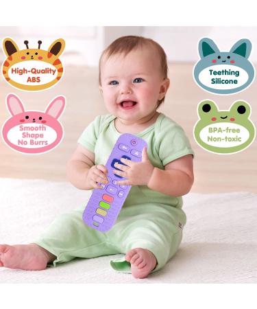 Silicone Remote Teething Toy for Baby | Remote Control Teether 3-12 Months | Black Remote - Buy Online on GoSupps.com