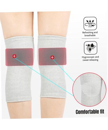 Knee Brace for Women - Bamboo Charcoal Compression Sleeve for Sports & Pain Relief | Non-Slip Support for Running & Recovery - Buy Online on GoSupps.com