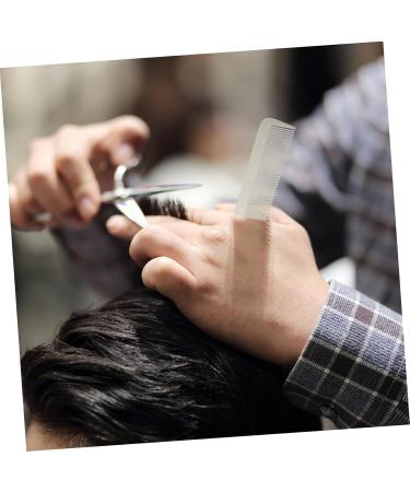 Set of 4 haircut supplies hairdressing hairdressing supplies shaving comb hair cutting accessories hair cutting comb haircut accessories stainless steel headpiece - Buy Online on GoSupps.com