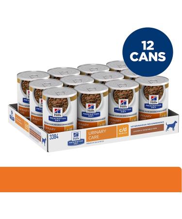 Hill's Prescription Diet c/d Multicare Urinary Care Wet Dog Food 12.5oz (12 Pack) - Buy Online on GoSupps.com
