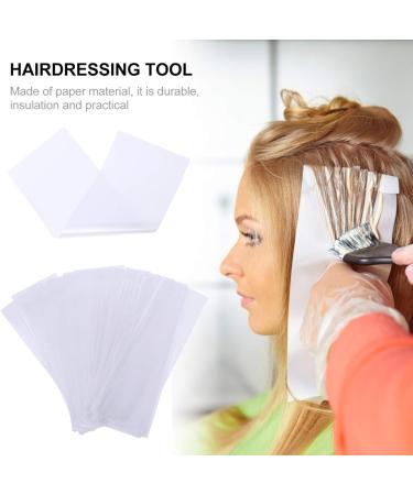 Uonlytech 200pcs Hair Dye Paper Highlighting Strips for Salon Professionals - Buy Online on GoSupps.com