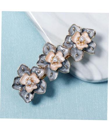 minkissy Pearl Floral Hair Clip Styling Hair Clips Rhinestone Hair Accessories Wedding Hair Clips Tiaras for Women Retro Hairy Barrette Hair Toppers for Women Hair Tools for Styling Miss - Buy Online on GoSupps.com