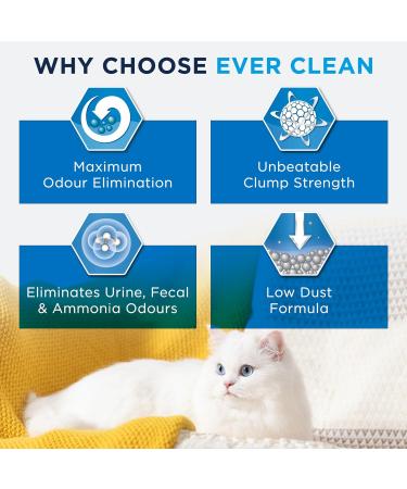 Ever Clean Clumping Cat Litter Extra Strong Clumping Cat Litter Scented for Long-lasting freshness 10L Scented 10000 ml (Pack of 1) - Buy Online on GoSupps.com