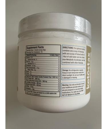 Ketond Metabolic Accelerator: Vanilla Cream Keto Weight Loss & Energy Supplement (15 Servings) - Buy Online on GoSupps.com