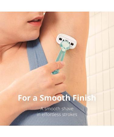 Dorco EVE 5 Disposable Razors for Women (3 Pack) - 5 Curved Blades with Moisture Bar, Aloe Vera, Portable & Travel-Friendly - Ideal for Sensitive Skin and Extra Smooth Shaving - Buy Online on GoSupps.com