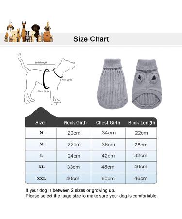 Christmas Dog Sweater - Turtleneck Knitwear Warm Winter Coat for Puppies & Dogs | Festive Pet Costume & Gift - Buy Online on GoSupps.com