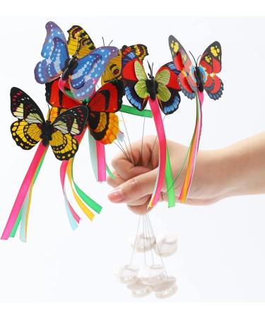 Vealind Interactive Cat Toy with Rotating Butterfly | Indoor Cat Teaser Toy - Buy Online on GoSupps.com