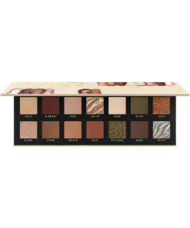 Catrice Pro Natural Spirit Slim Eyeshadow Palette No. 010 - 16 Color Vegan Eyeshadow Matte Metallic & Shimmer Finish Nano-Free - Shop Internationally - Buy Online on GoSupps.com