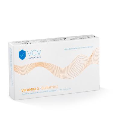 VCV homecheck vitamin D deficiency self -test |Clinically evaluated |Vitamin D quick test with result within 10 minutesExplanation with a color card |Vitamin D deficiency test