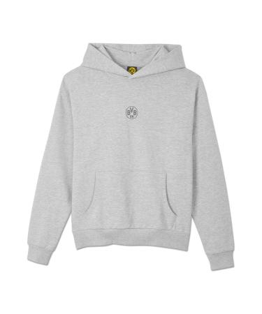 Borussia Dortmund BVB Hoodie Essentials Grey Hoodie Basic Pullover S-3XL