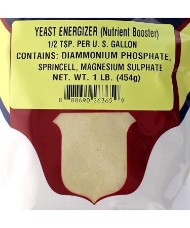 Yeast Energizer 1 lb. Boost Fermentation Efficiency - Buy Online on GoSupps.com