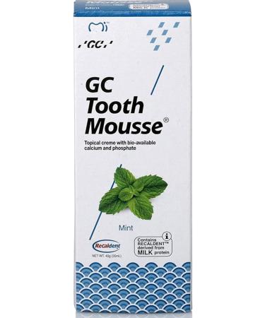 GC Tooth Mousse Mint - Enamel Strengthening Dental Care - Buy Online on GoSupps.com