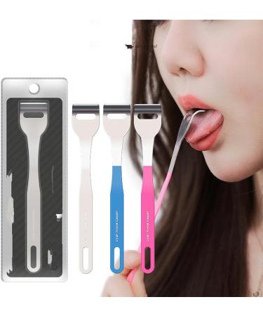 WILsem Stainless Steel Tongue Scraper - Reusable Oral Cleaner for Fresh Breath | International Shipping - Buy Online on GoSupps.com