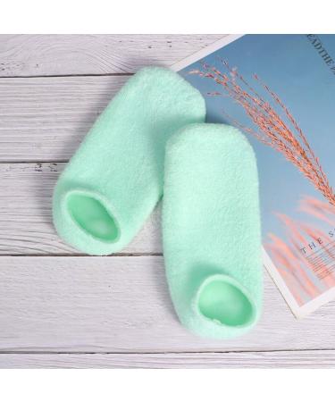 Healeved 2 Pairs Ankle Socks Resin Heart Hair Clip Silicone Face Scrubber Foot Lotion Socks Dead Skin Socks Spa Socks Footcare Socks Feet Healing Socks (Green) Honey Brows Moisturizing Gel - Buy Online on GoSupps.com