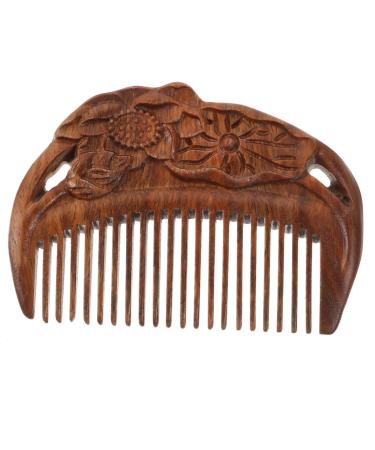 FRCOLOR Comb Japanese Hair Accessories Japanese Hair Pin Wooden Vintage Hair Accessories Vintage Hair Clips Wet Dry Hair Brush Hair Barrettes Travel Sandalwood Japanese-style Tool