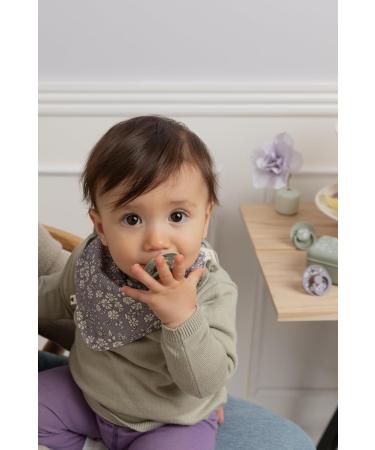 Bibs Pacifier Clip - Organic Cotton Cherry Nipple Danish Design for 0-36 Months | Eloise Ivory - Buy Online on GoSupps.com