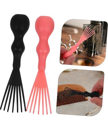 Healvian 6pi ces Accessoires De Nettoyage Pour Peignes Outils De D m lage Massage Noirs Et Roses limine Cheveux Et Prolonge La Dur e De Vie Brosse - Buy Online on GoSupps.com