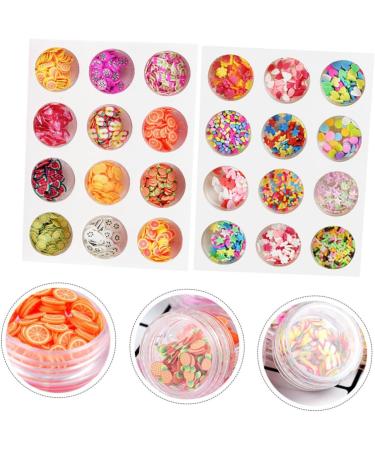 Beavorty 48 Boxes Fruit Slice DIY Manicure fruit nail art slices polymer fruit slices earring making charms Scrapbooking Fruit Slices Nail Art Fruit Slices cake decor 3 pendant beads - Buy Online on GoSupps.com
