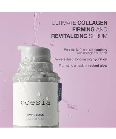 Poesia Hydro-Phyto Collagen Deep Firming Serum Brightening & Firming Ampoule with Niacinamide & Adenosine 1.62 fl. oz Hydro-Phyto Collagen 1.62 Fl Oz (Pack of 1) - Buy Online on GoSupps.com